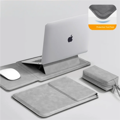 Laptop Sleeve Case 13–16 Inch – Notebook Bag with Stand for MacBook, Huawei, HP, Dell, Air & Pro, Unisex