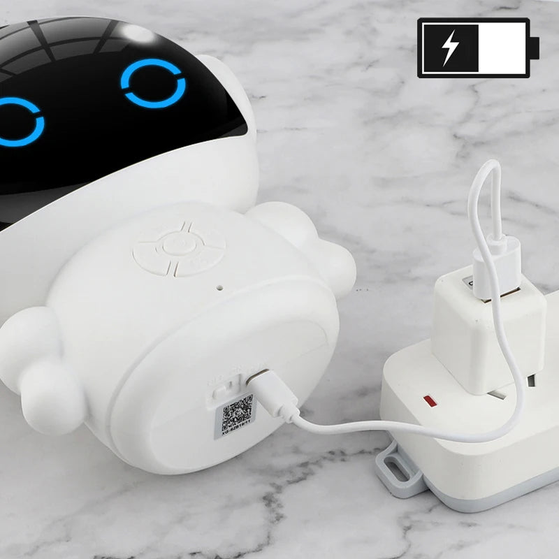 Tuya Smart AI Robot Toy – WiFi Voice Interactive Early Education Learning Machine with Speech Recognition for Kids Educational Play