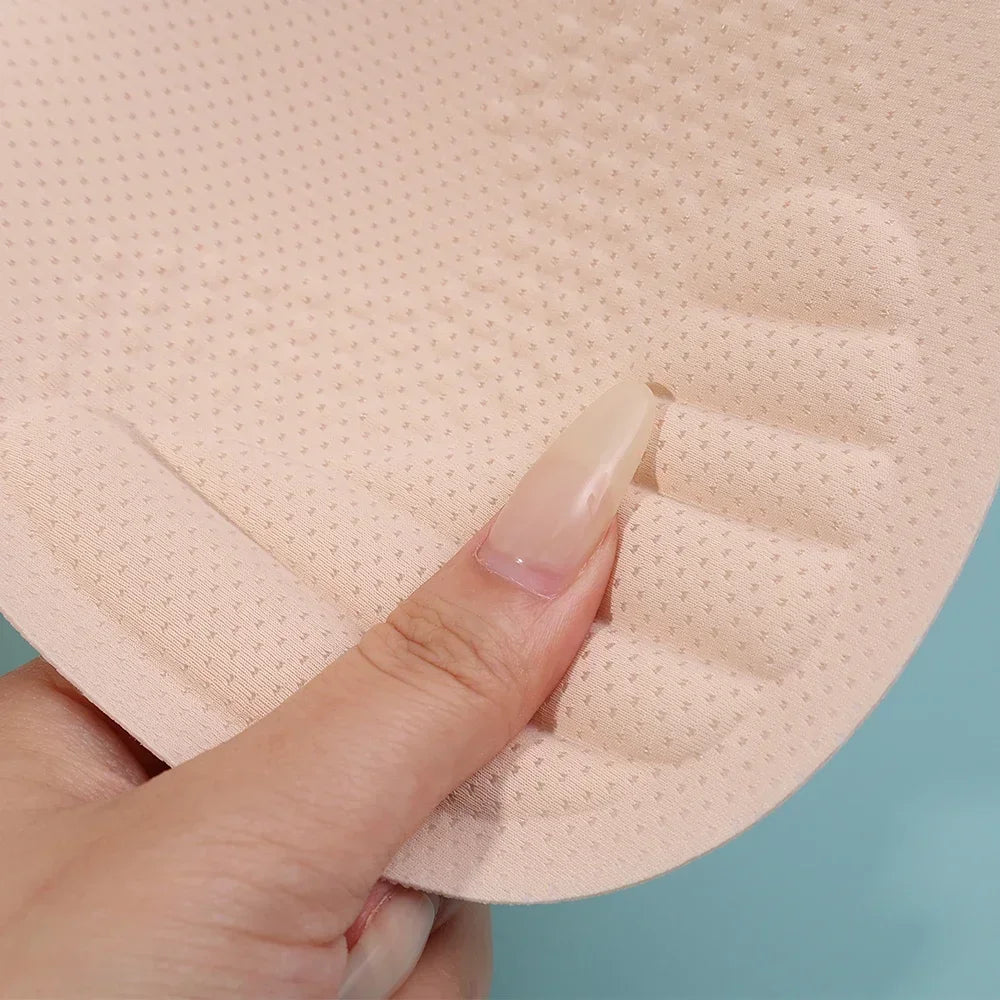Thick Invisible Removable Push-Up Bra Pads – Latex Swimwear Inserts for Women, Chest Foam Cups