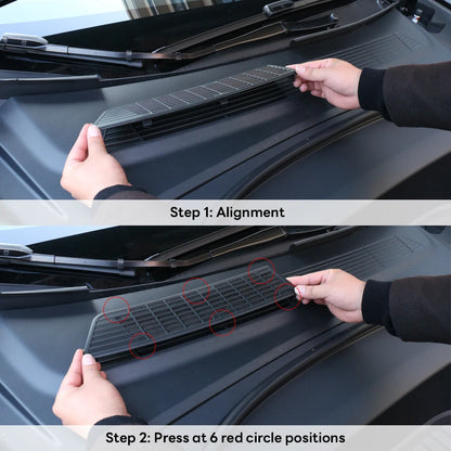 Tesla Model 3 Highland 2024 Lower Bumper Mesh — Anti-Insect & Dust-Proof Vent Grille Cover, Front Protection