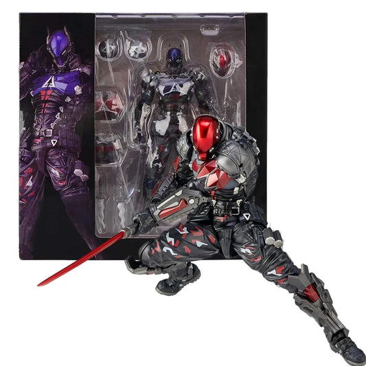 AMAZING YAMAGUCHI Arkham Knight Action Figures — Batman, Red Hood & Robin Jason Todd | Figuarts Game Model Collectible Christmas Gift