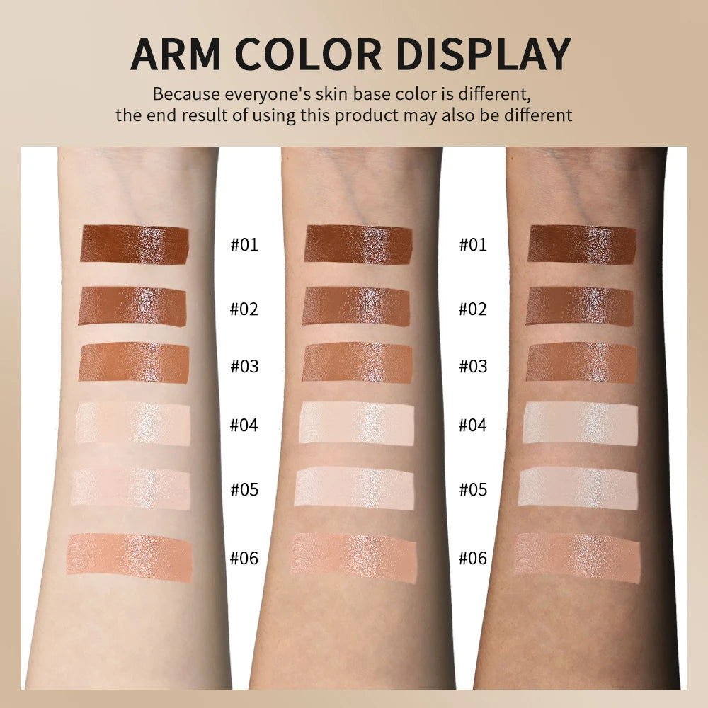 Stick Foundation Balm – Serum-Infused Skin Tint, High-Coverage & Smoothing, Travel-Friendly Bronzer