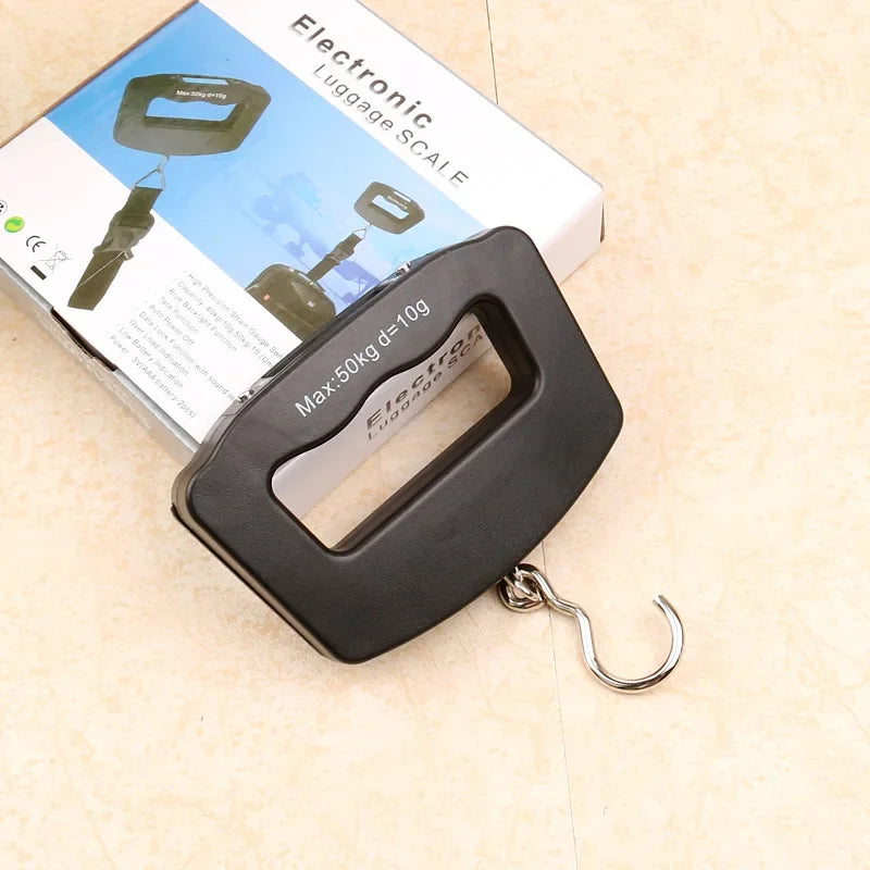 New 40kg/10g Digital Luggage Scale - Portable Travel Suitcase Hanging Scale, Handheld Electronic Weight Balance for Kitchen & More