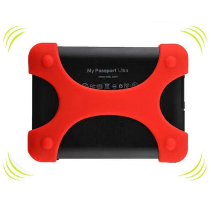 2.5" Portable Hard Drive Case - Silicone Protective Cover for WD External HDD & Colorful Drives