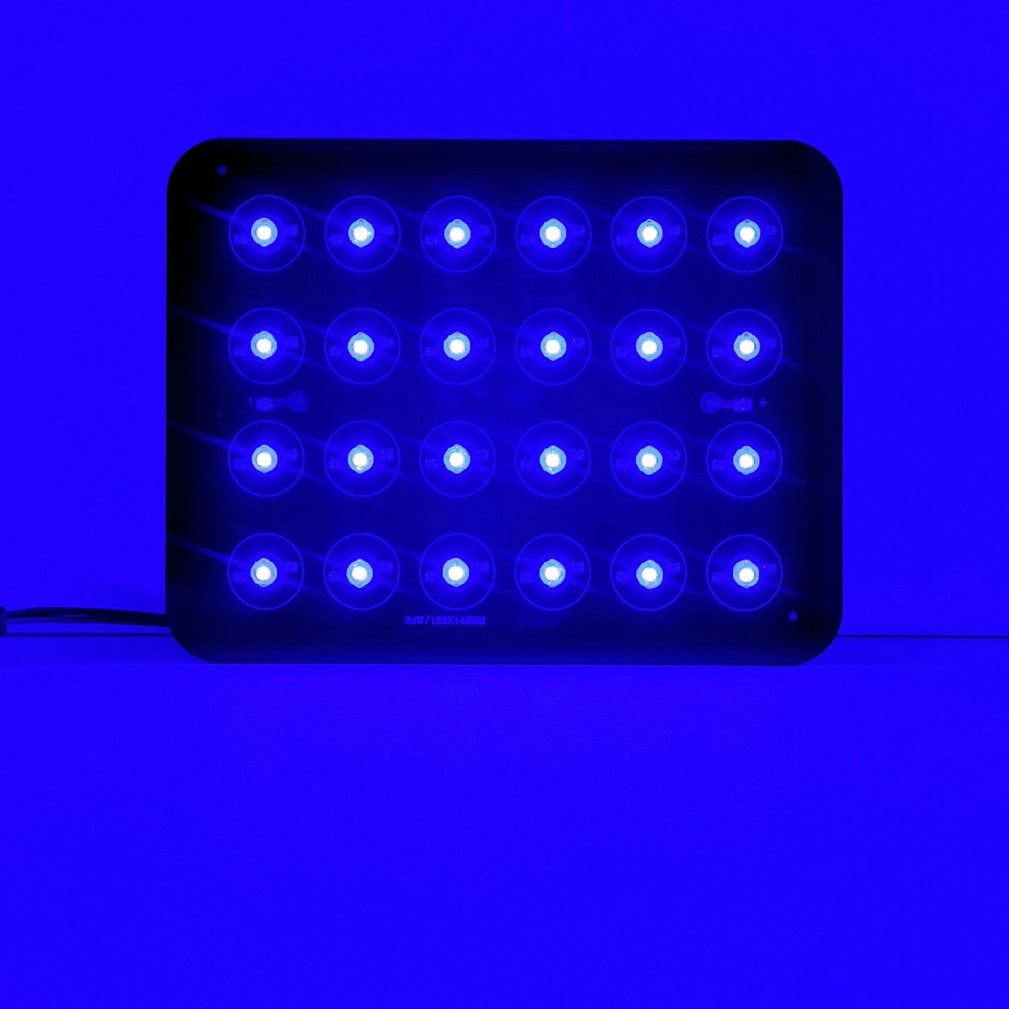24W Royal Blue LED PCB Light - 450nm-455nm DIY Lamp for Plant Aquarium Lighting