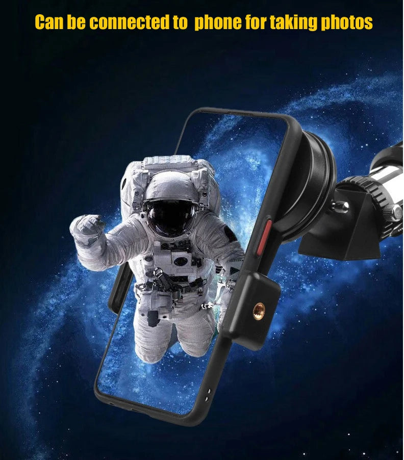BORWOLF 40070 Professional Astronomical Telescope - 333X High-Definition Monocular for Moon, Stars & Bird Watching