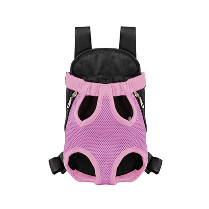 Adjustable Cat Carrier Bag – Double Shoulder Pet Backpack, Portable Travel, Outdoor, Camping & Hiking Bag for Cats and Small Dogs