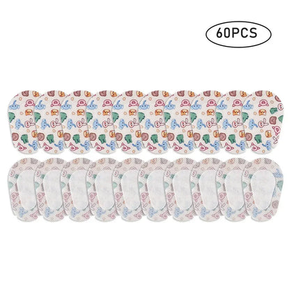 60-Piece Kids Eye Training Patches - Soft Amblyopia Correction Eyepatch Set for Lazy Eye Therapy