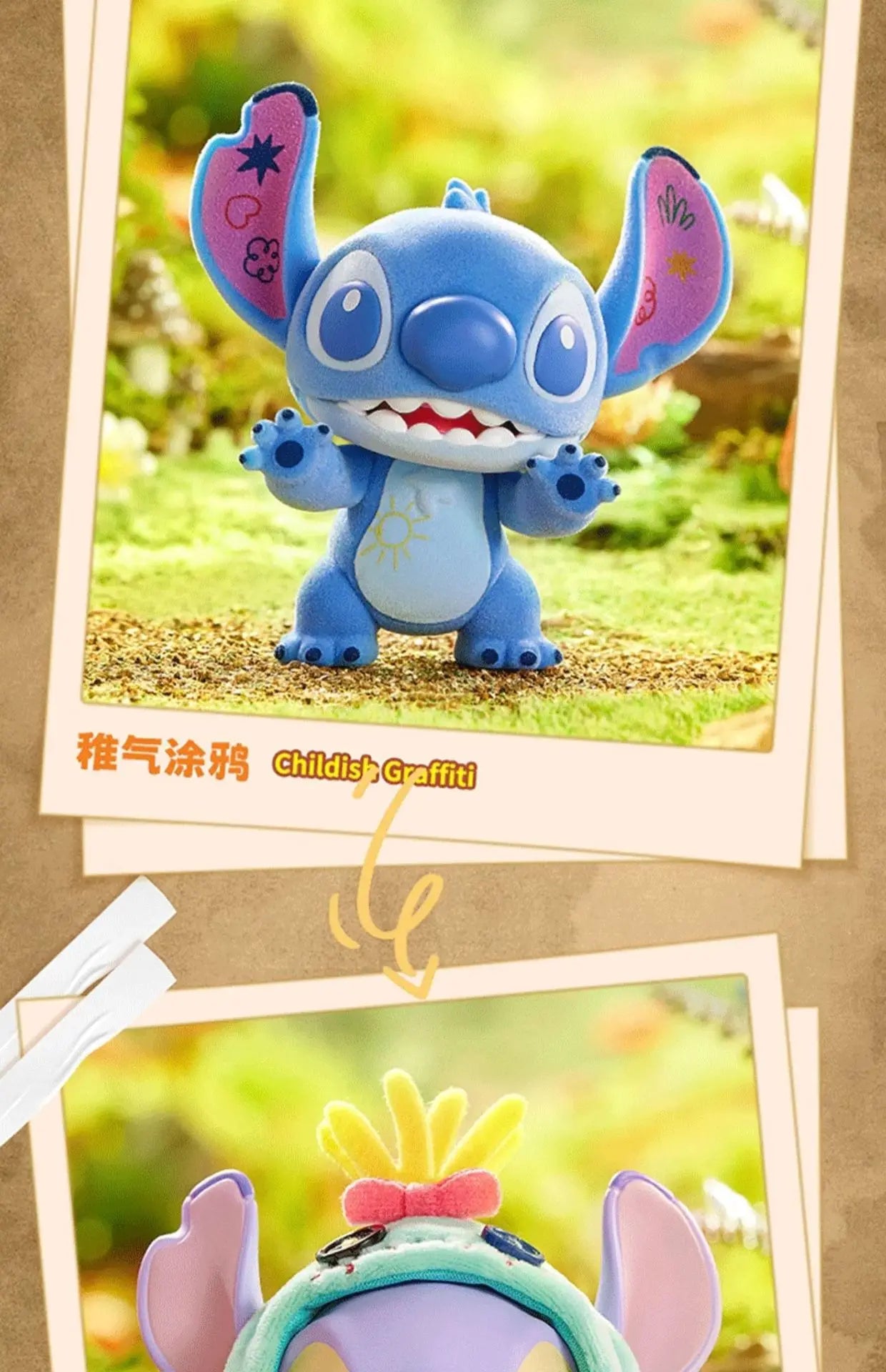 Original Disney Stitch Mystery Box — Hundred Changes Cute Cartoon Collectible Toy