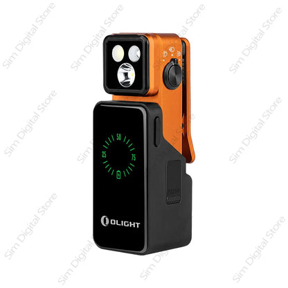 OLIGHT Oclip 2 Ultra/Pro Mini EDC Flashlight - 580LM/530LM Clip-On Headlamp with 360° Rotatable Pocket Work Light