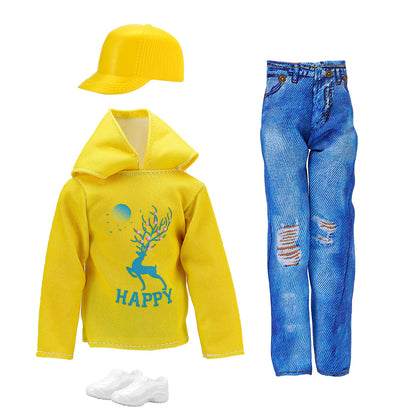High-Quality Doll Dress Clothes for Babi & Ken Dolls — Toys for Girls, Perfect Birthday & Christmas Gift