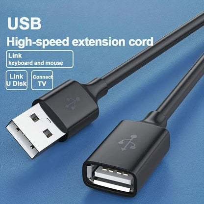 USB 3.0 Extension Cable Male to Female High Speed Data Cord for Laptop TV SSD Camera Printer 0.5M 1M 2M 3M 5M Connector Cable