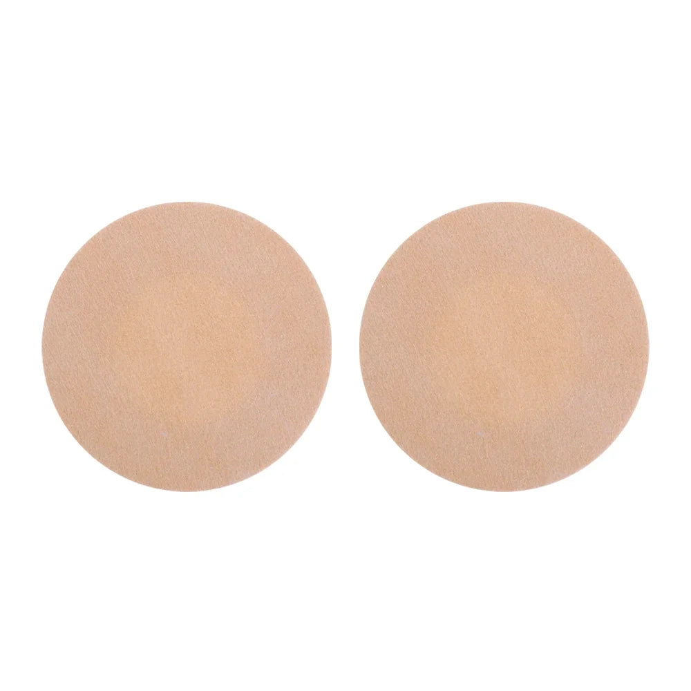 10-200PCS Women’s Nipple Cover Stickers – Invisible Self-Adhesive Disposable Bra Pasties & Chest Lift Tape