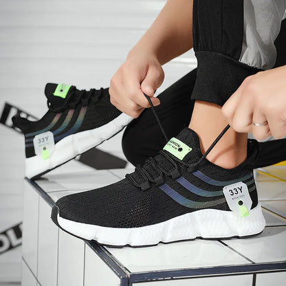 2024 Men's Breathable Sneakers – Comfortable Casual Running & Tennis Shoes for Summer