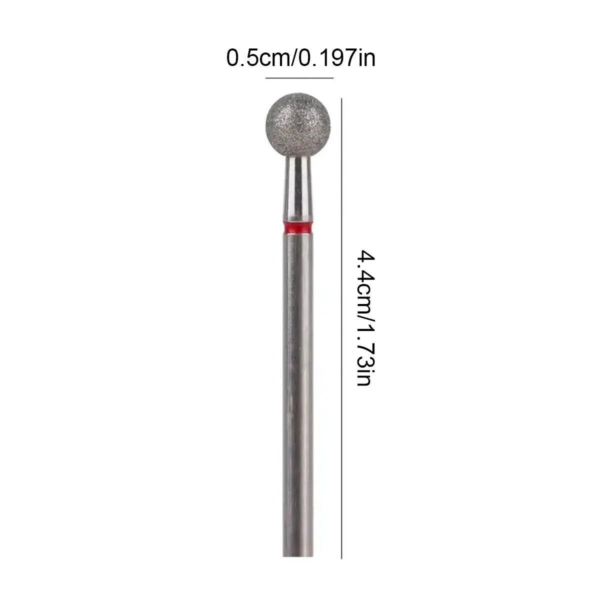 1/2/4Pcs Diamond Nail Drill Bit Set - Rotary Electric Milling Cutters for Manicure, Pedicure, Cuticle & Nail Tools Accessories