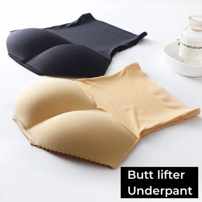 Padded Butt Lifter Underwear - Women's High Waist Body Shaper, Breathable Tummy Control Panties with Butt Enhancer, Push-Up Design
