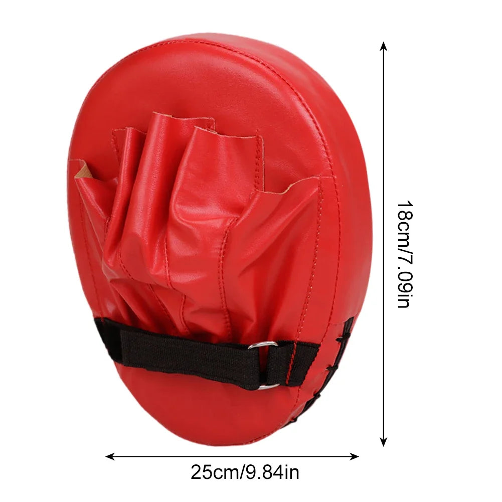 Kickboxing Gloves Pad - PU Leather Punch Target Bag for MMA, Karate, Muay Thai, Sanda & Free Fight Training for Adults & Kids