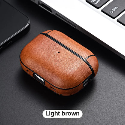 Leather Case for AirPods Pro 2 — Business Earphone Cover for Apple AirPods 3 & Pro 2nd Gen USB-C