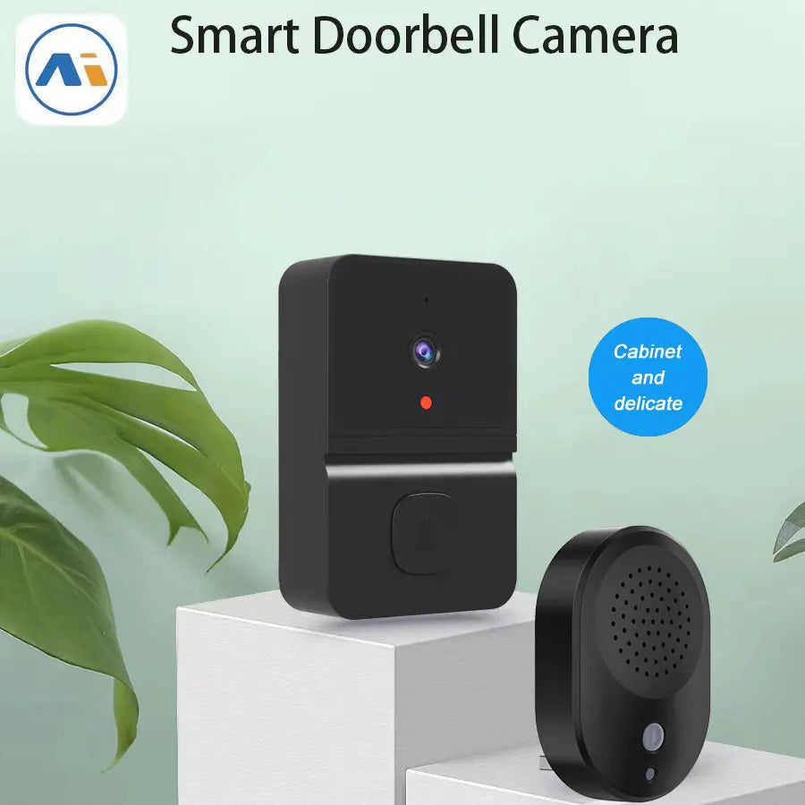 Intelligent Wireless Doorbell – Waterproof Smart Doorbell with 300m Remote Range, EU/UK/US Plug Options, Home Welcome Chime