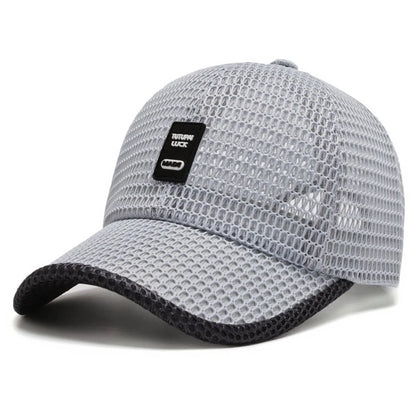 Summer Baseball Cap - UV Protection Breathable Mesh Hat for Hiking, Fishing & Outdoor Activities