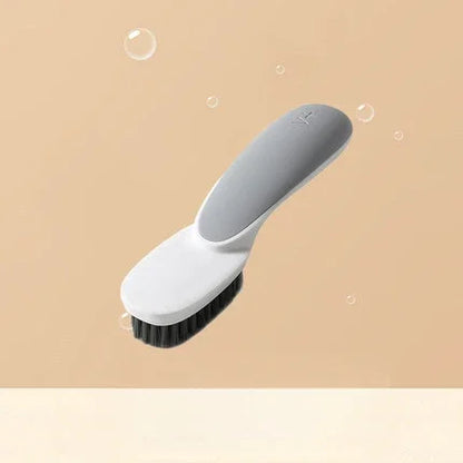 Multifunction Cleaning Shoe Brush - Soft Long Handle Scrubbing Brush for Shoes, Clothes & Home Use