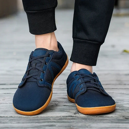 Men's Wide Fit Barefoot Sneakers – Minimalist Zero Drop Cross Trainers with Wide Toe Box for Relaxed, Natural Movement