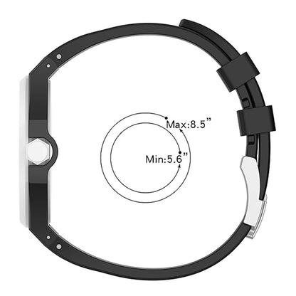 PC Watch Case & Silicone Strap - Wristwatch Modification Accessories for Swatch & AP Royal Oak Style Watches