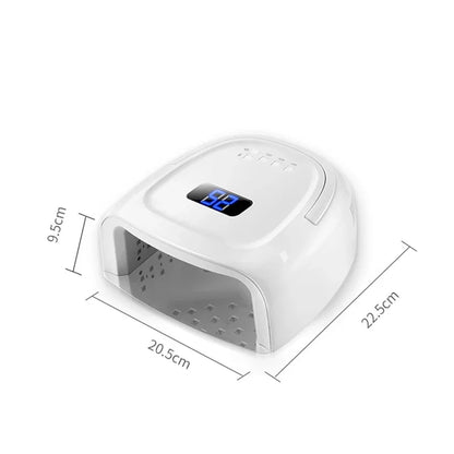 SUN UV S20 Rechargeable Nail Lamp - 60W Wireless UV LED Gel Polish Dryer for Manicure & Pedicure Nail Care