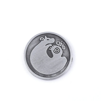 Seven Deadly Sins Anime Keychain - Meliodas & Hawk Pendant Key Ring Jewelry Souvenir for Fans