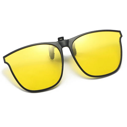 Polarized Clip-On Myopia Glasses – Night Vision Driving Goggles UV Resistant Outdoor Sunglasses