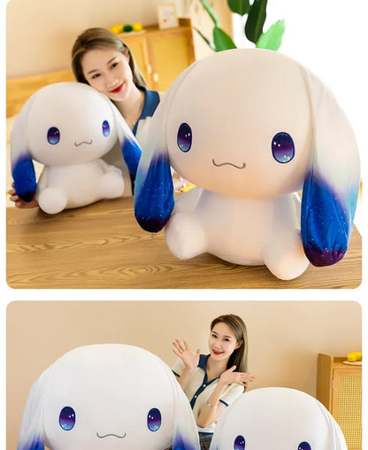 Sanrio Cinnamoroll Plush Doll – Kawaii Stuffed Toy with Pillow, Perfect Gift for Girls