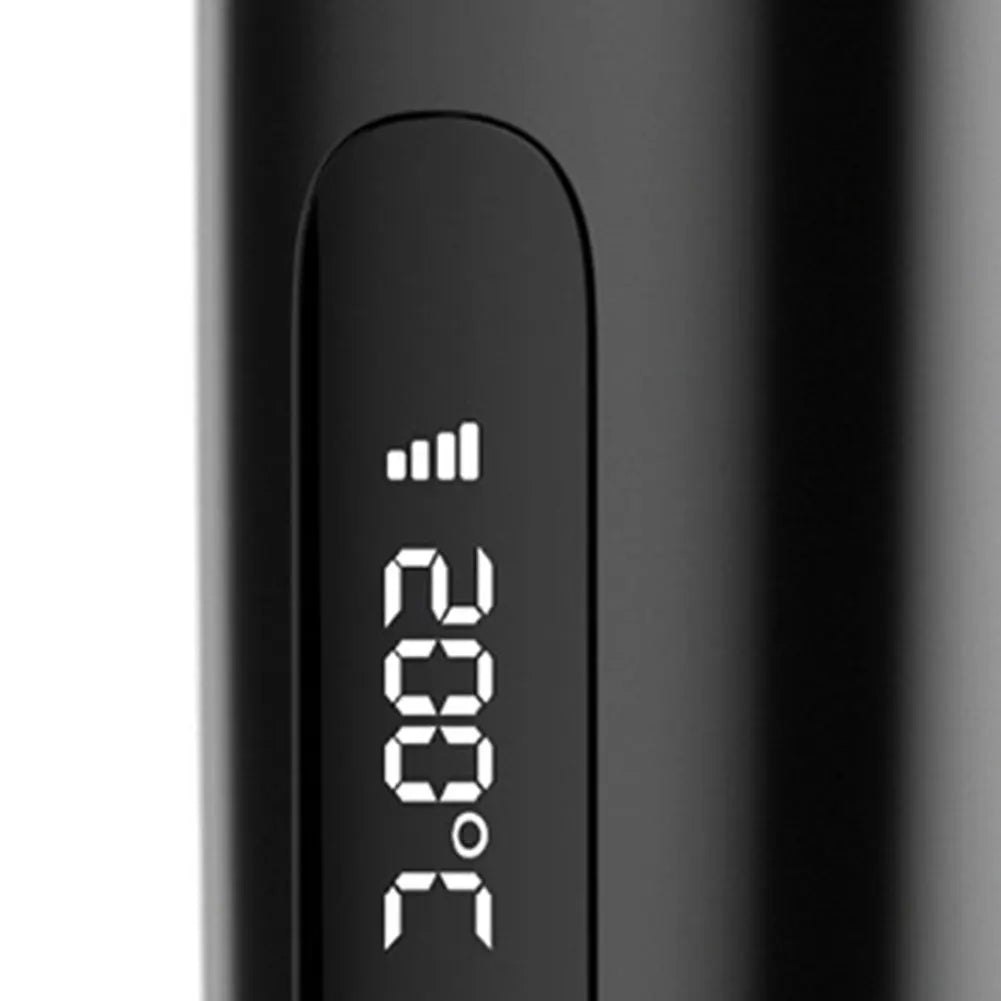 Cordless Hair Straightener Brush – Anti-Scald Electric Hot Comb with 3 Temperature Settings
