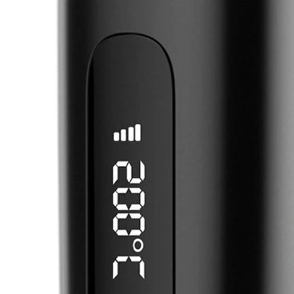 Cordless Hair Straightener Brush – Anti-Scald Electric Hot Comb with 3 Temperature Settings