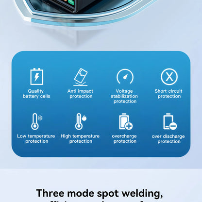 Awithz UK3 Portable Battery Spot Welder – DIY Mini 18650 Welding Machine, 10,000mAh, Welds Up to 0.4mm