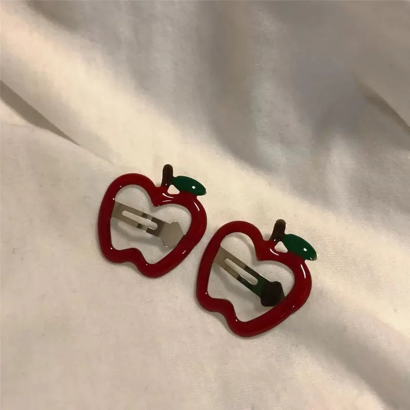 Cute Candy Color Hair Clips - Hollow Design Fashion Hair Accessories for Girls & Women