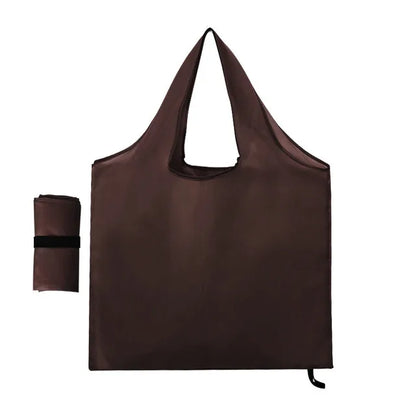 Eco-Friendly Foldable Reusable Shopping Bag – Portable Heavy-Duty Tote Shoulder Bag for Grocery, Travel & Daily Storage Fashion Handbag