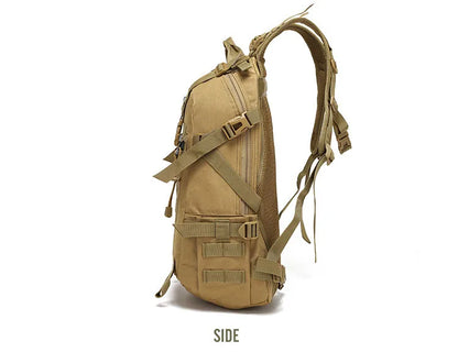 40L Tactical Reflective Backpack – Molle Camouflage Rucksack for Outdoor Hiking, Camping, Hunting & Travel