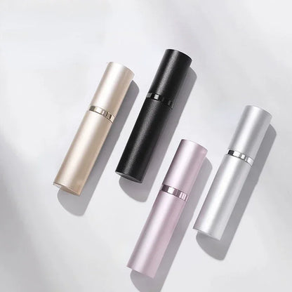 5ml Mini Bottom-Filling Perfume Spray Bottles: Refillable Cosmetic Atomizer - Portable Liquid Container Dispenser