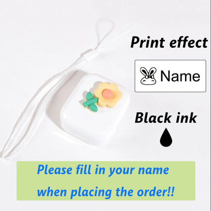 Custom Kids Name Stamp - Personalized Waterproof Clothing Label & Signature Seal