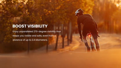 Magicshine Smart Bike Radar Tail Light – Rear View Cycling Taillight Compatible with GPS Bike Computers & Smartwatches