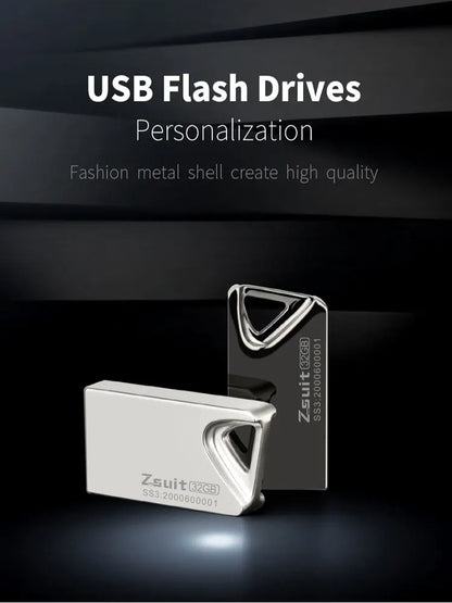 Z-Suit 3.0 USB Flash Drive – 64GB/128GB Metal Waterproof USB Pen Drive