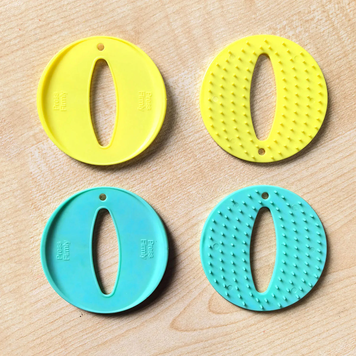 Injection Assist Pads - 4-Piece Reusable Shot Helper Pain Reduction Support Device