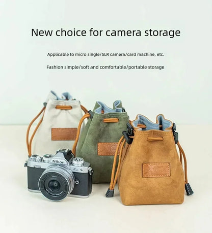 Instax Mini 12 EVO Camera Bag – Waterproof Single Shoulder Travel Bag for Canon, Nikon, Sony, Pentax & iPhone 15 AirPods Pro