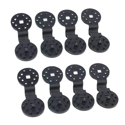 Versatile Shade Cloth Clips Set - 100/50/20 Pcs, Durable Grommet Clamps for Garden Netting, Sunblock Fabric, and Mesh Covers - Ideal for Backyard and Greenhouse Use