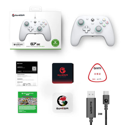 GameSir G7 SE Wired Xbox Controller — Gamepad for Xbox Series X, Series S & Xbox One with Hall Effect Joystick