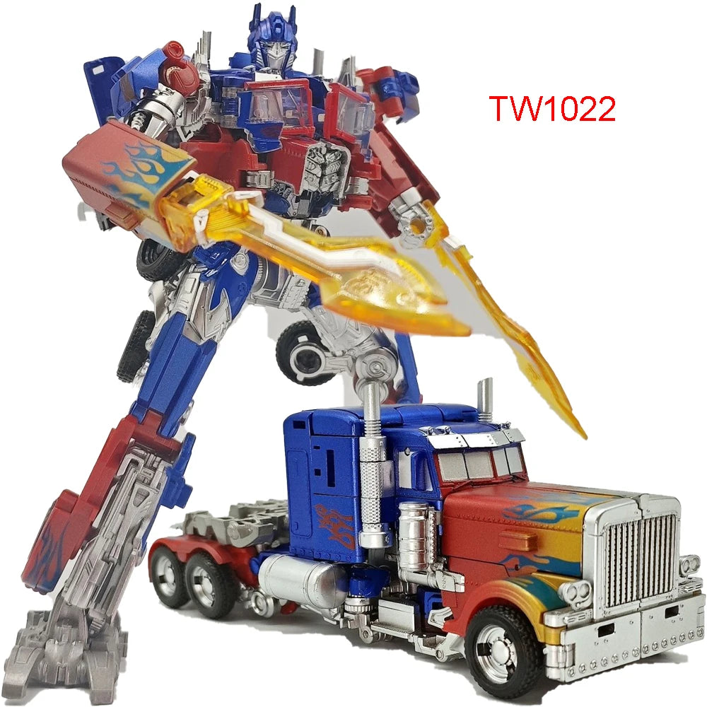 Baiwei Shockwave Transformation Toys – Sentinel Prime TW1024, Ironhide TW1026 & Bumblebee TW1025 Robot Figures TW1028/TW1030