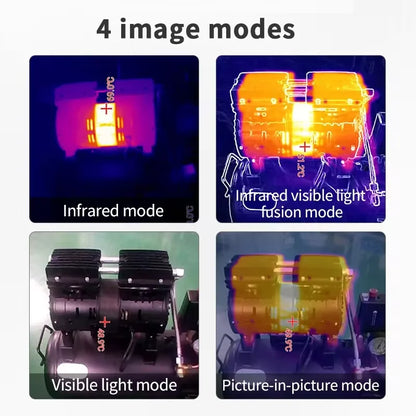 TOOLTOP T7Pro Android Thermal Imager – 256x192 Infrared Camera, -50~600℃, 12 Languages for Industrial Inspection