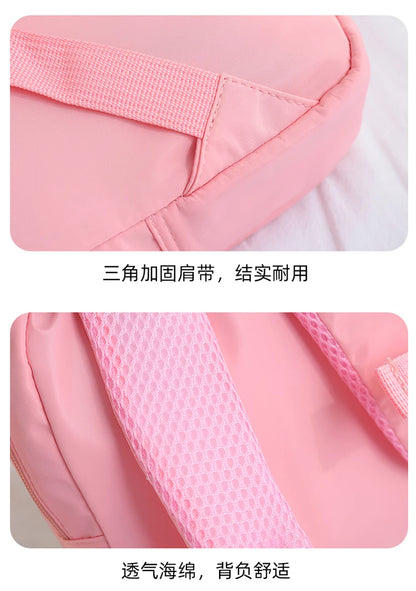 Plush 3D Rabbit Backpack for Kids – Cute Bow Tie Cartoon School Bag for Boys & Girls