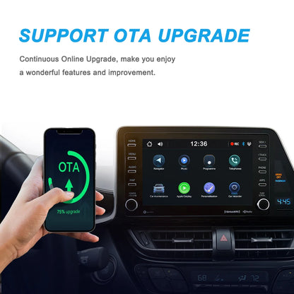 XUDA 2-in-1 Wireless CarPlay & Android Auto Adapter – Smart Plug & Play Dongle for Volvo, Benz, Cadillac, Jeep, Lexus, Buick, VW