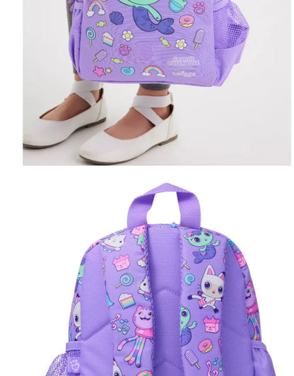 New Australia Smiggle Gabby Schoolbag Set – Girls Shoulder Backpack with Meal Bag, 14-Inch, Perfect Semester Gift